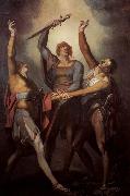 Henry Fuseli Die drei Eidgenossen beim Schwur auf den Rutli oil painting reproduction